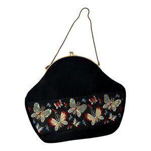Embroidery Butterfly‎ Vintage Handbag